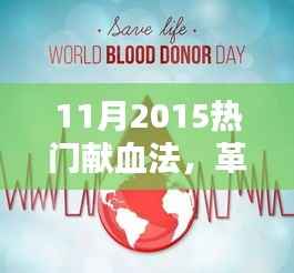 革命性智能献血助手揭秘，最新献血法科技神器亮相2015年11月热门献血法风潮