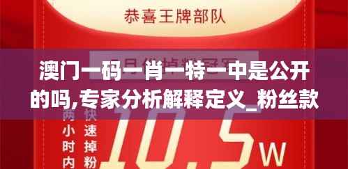 澳门一码一肖一特一中是公开的吗,专家分析解释定义_粉丝款38.209-1