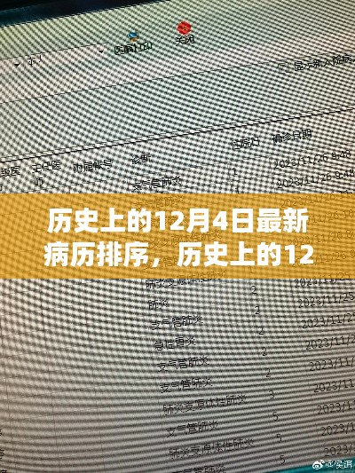 历史上的12月4日最新病历排序深度解析与评测报告