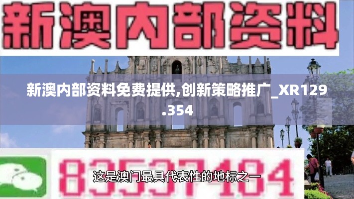 新澳内部资料免费提供,创新策略推广_XR129.354