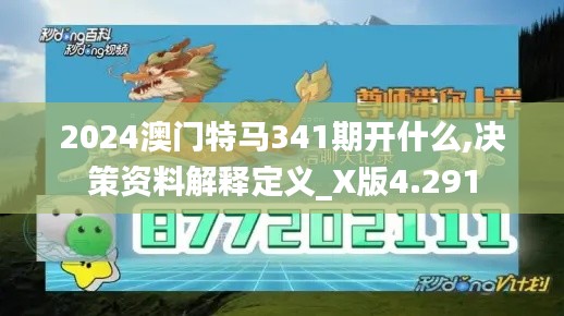 2024澳门特马341期开什么,决策资料解释定义_X版4.291