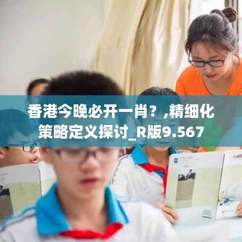 香港今晚必开一肖?,精细化策略定义探讨_R版9.567