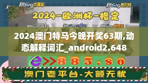 2024澳门特马今晚开奖63期,动态解释词汇_android2.648