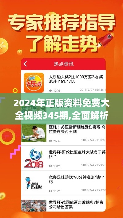 2024年正版资料免费大全视频345期,全面解析与深度探讨_旗舰版1.115