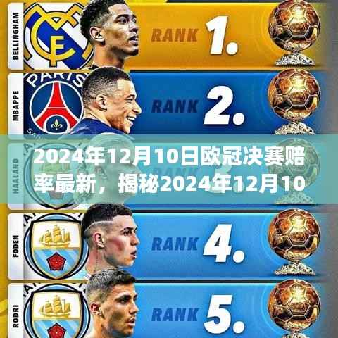 揭秘最新赔率,洞悉2024年欧冠决赛走向的必备指南