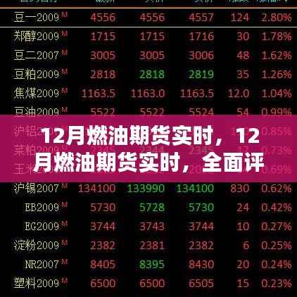 全面评测与介绍,12月燃油期货实时动态