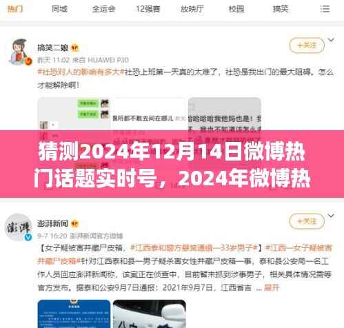 2024年微博热门话题预测,探寻未来趋势,洞察时代脉搏,实时热点解析于微博热门话题实时号预测报告