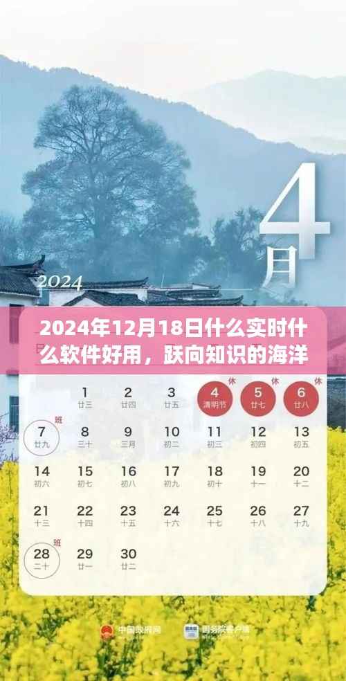 跃向知识的海洋,知识软件共同成长之旅,2024年12月18日实时推荐软件指南