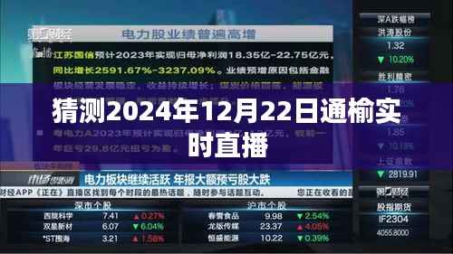 通榆直播预告,揭秘2024年12月22日实时直播精彩瞬间