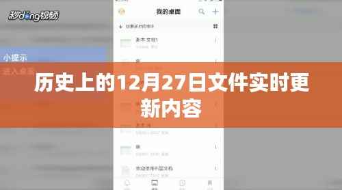 历史上的十二月二十七日重要事件回顾与实时更新内容