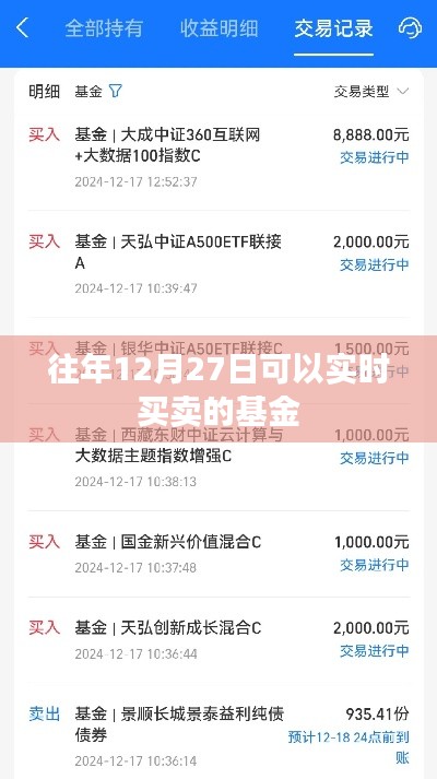 年终基金交易指南,如何在12月27日灵活买卖基金