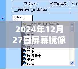 屏幕镜像实时动向无画面原因及解决方案(2024年12月27日)
