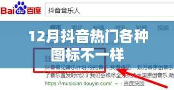 抖音图标大揭秘,最新热门图标盘点 12月版