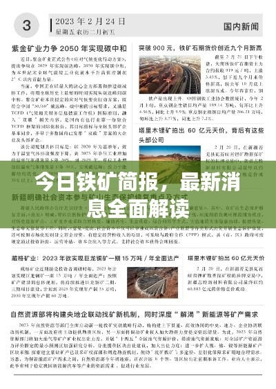 今日铁矿简报,最新消息全面解读