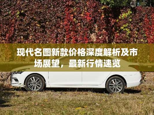 现代名图新款价格深度解析及市场展望,最新行情速览