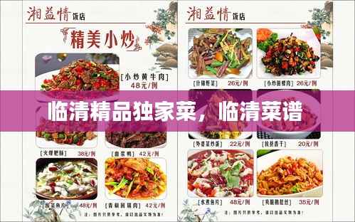 临清精品独家菜,临清菜谱