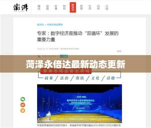 菏泽永倍达最新动态更新