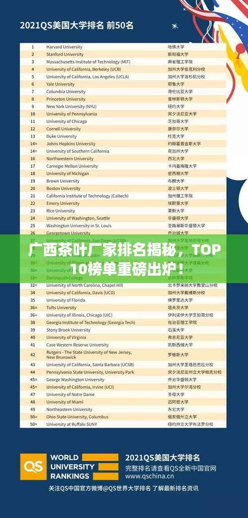 广西茶叶厂家排名揭秘,TOP 10榜单重磅出炉!