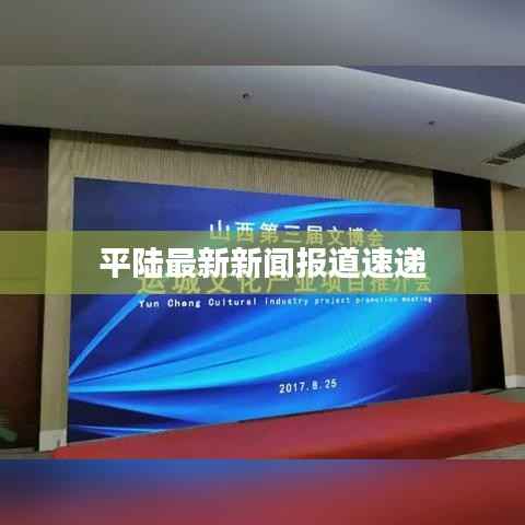 平陆最新新闻报道速递