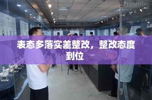 表态多落实差整改,整改态度到位