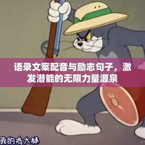 语录文案配音与励志句子,激发潜能的无限力量源泉
