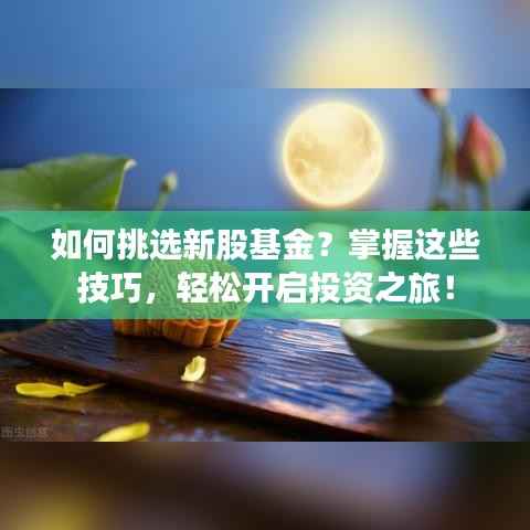 如何挑选新股基金?掌握这些技巧,轻松开启投资之旅!