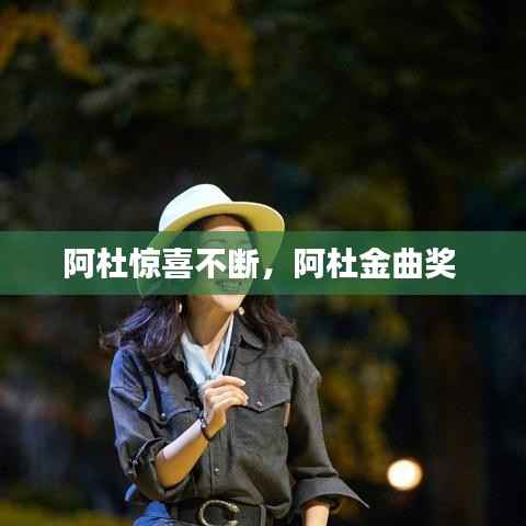 阿杜惊喜不断,阿杜金曲奖
