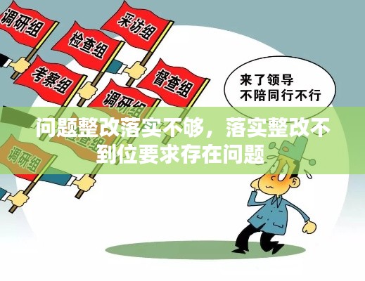 问题整改落实不够,落实整改不到位要求存在问题