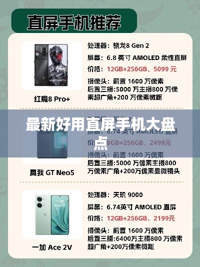 最新好用直屏手机大盘点