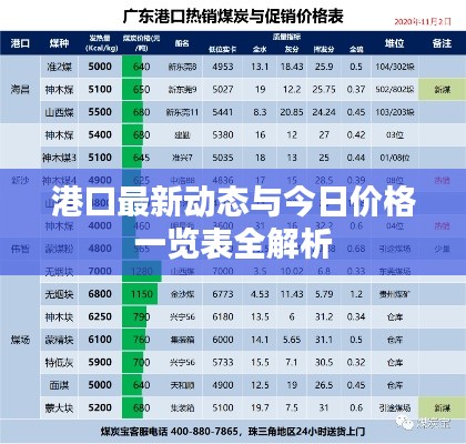 港口最新动态与今日价格一览表全解析